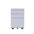 China Supplier 3 Drawer Mobile Pedestal Metal Cabinet Wheeled / Mobile Office Cabinet